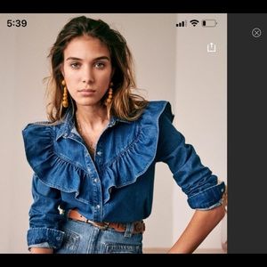 Sézane Matty shirt size 34